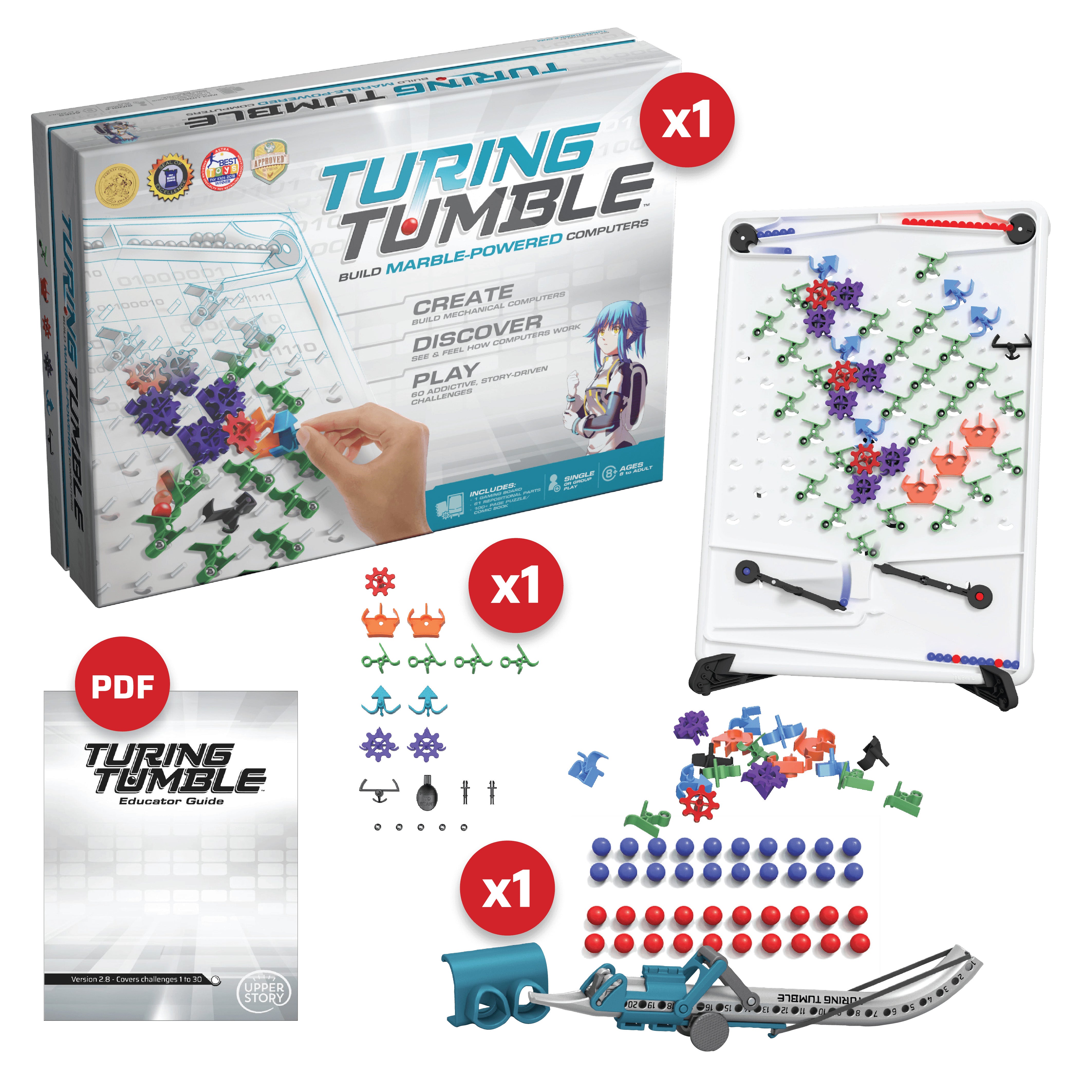 Turing Tumble Parts Mini-Pack – Upper Story EU